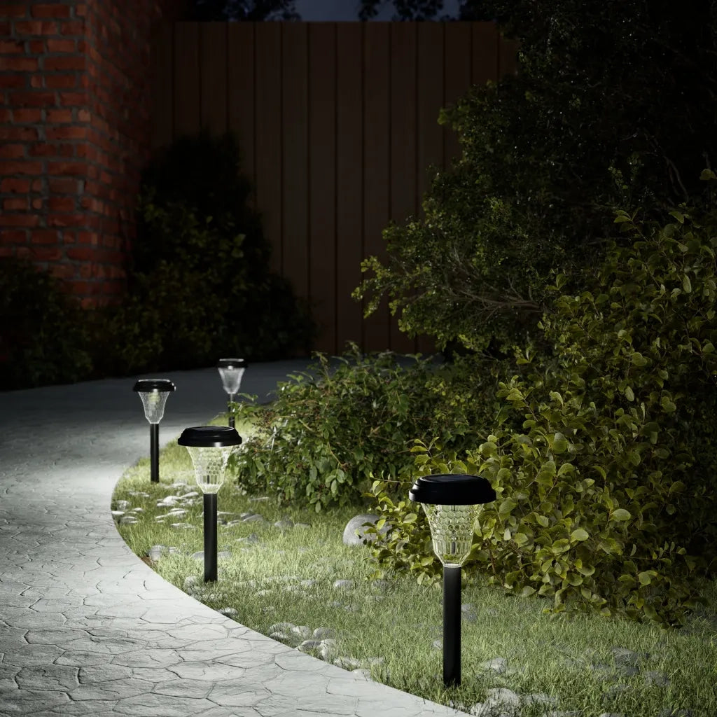 Luci Solari per Percorsi con Picchetti 12 pz Bianche 4008191