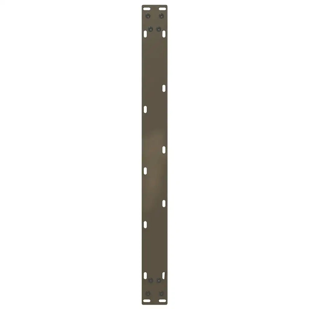 Gambe per Tavolino da Caff¨¨ a Forma di U 2 pz-Set di 2 Gamba per Tavolo Acciaio Naturale 60x(42-43) cm Acciaio 381654