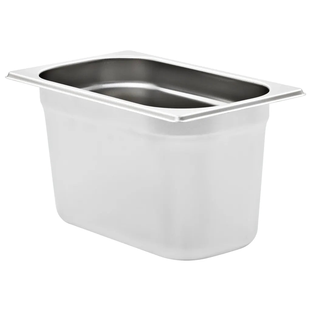 Contenitori Gastronorm 4 pz GN 1/4 150 mm in Acciaio Inox 50903