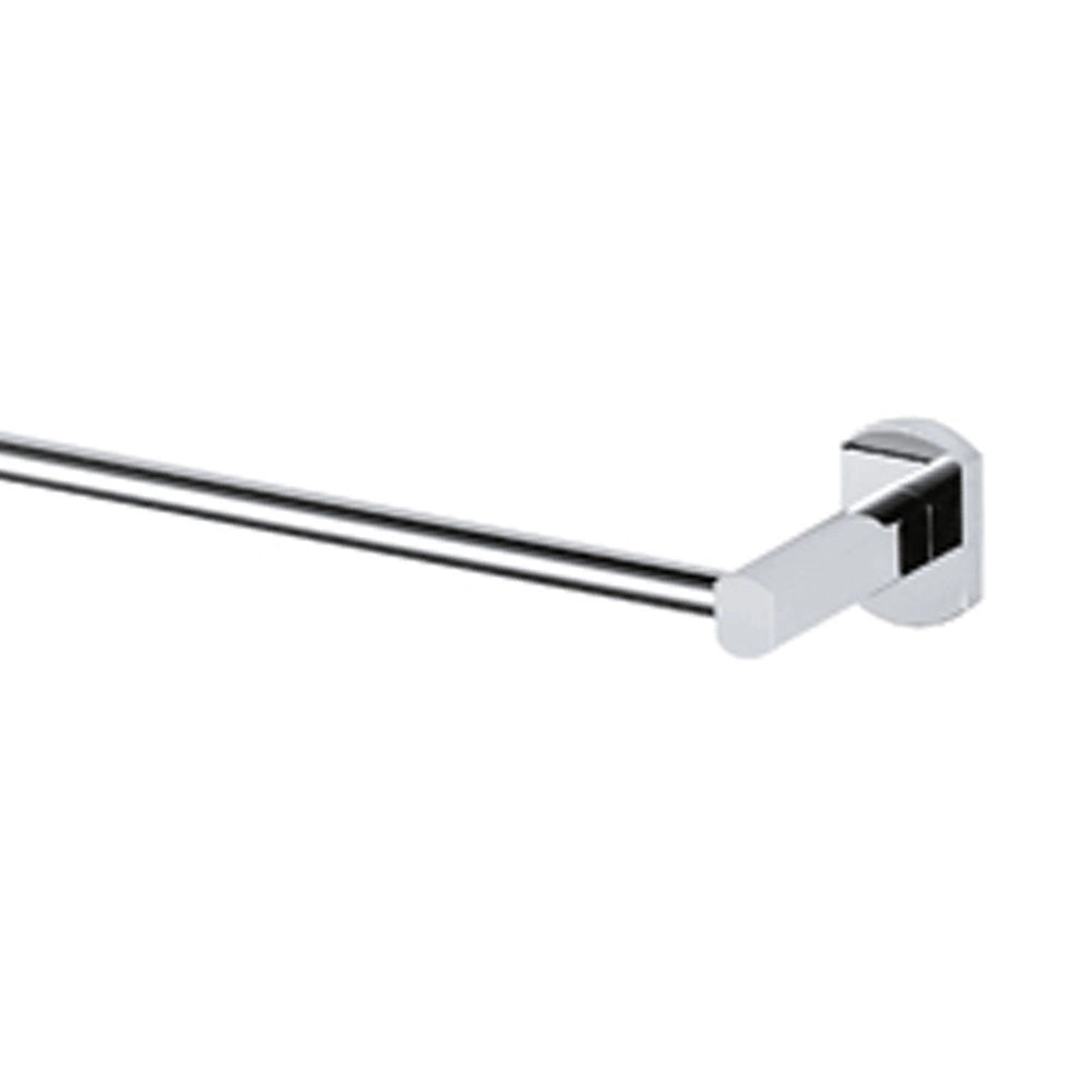 Portasalviette da muro 60 cm con supporti cromati - serie forma