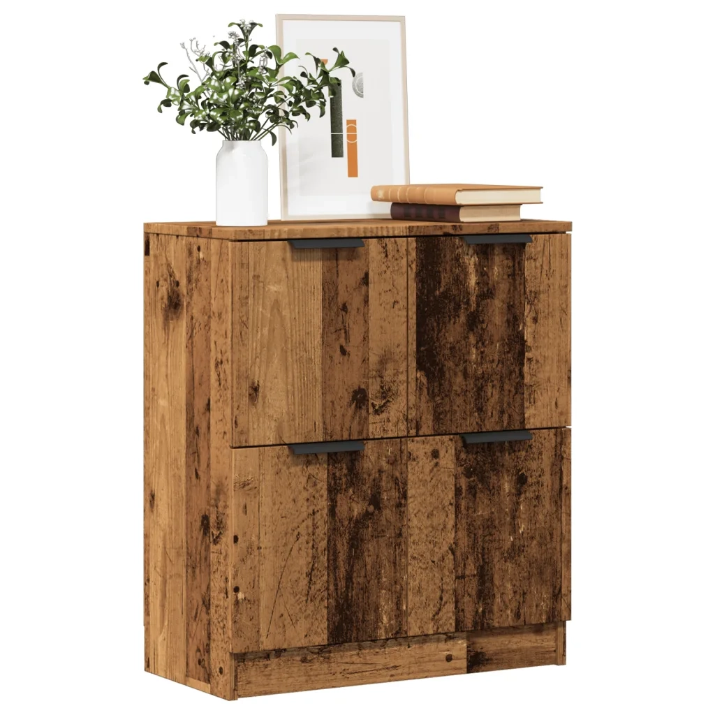 Credenza | Madia | Buffet da pranzo | Armadio da pranzo Legno Antico 60x30x70 cm in Truciolato
