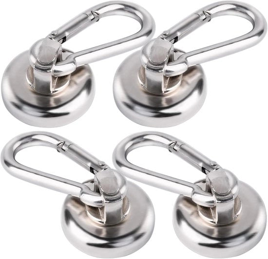 Magneetapparecchiature - 4 pezzi - Ideali per cucina e bagno