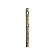 Pali in legno impregnato con 2 fori 10 pezzi diametro 12 cm lunghezza 150 cm per recinzioni - Esterni da Vivere