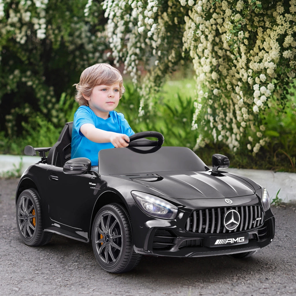 Auto elettrica per bambini Mercedes ¨C Minimal ¨C Nero