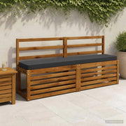 Cuscini per Panchina a 2 Pezzi VUGHT 2 pcs 100% Poliestere 950671