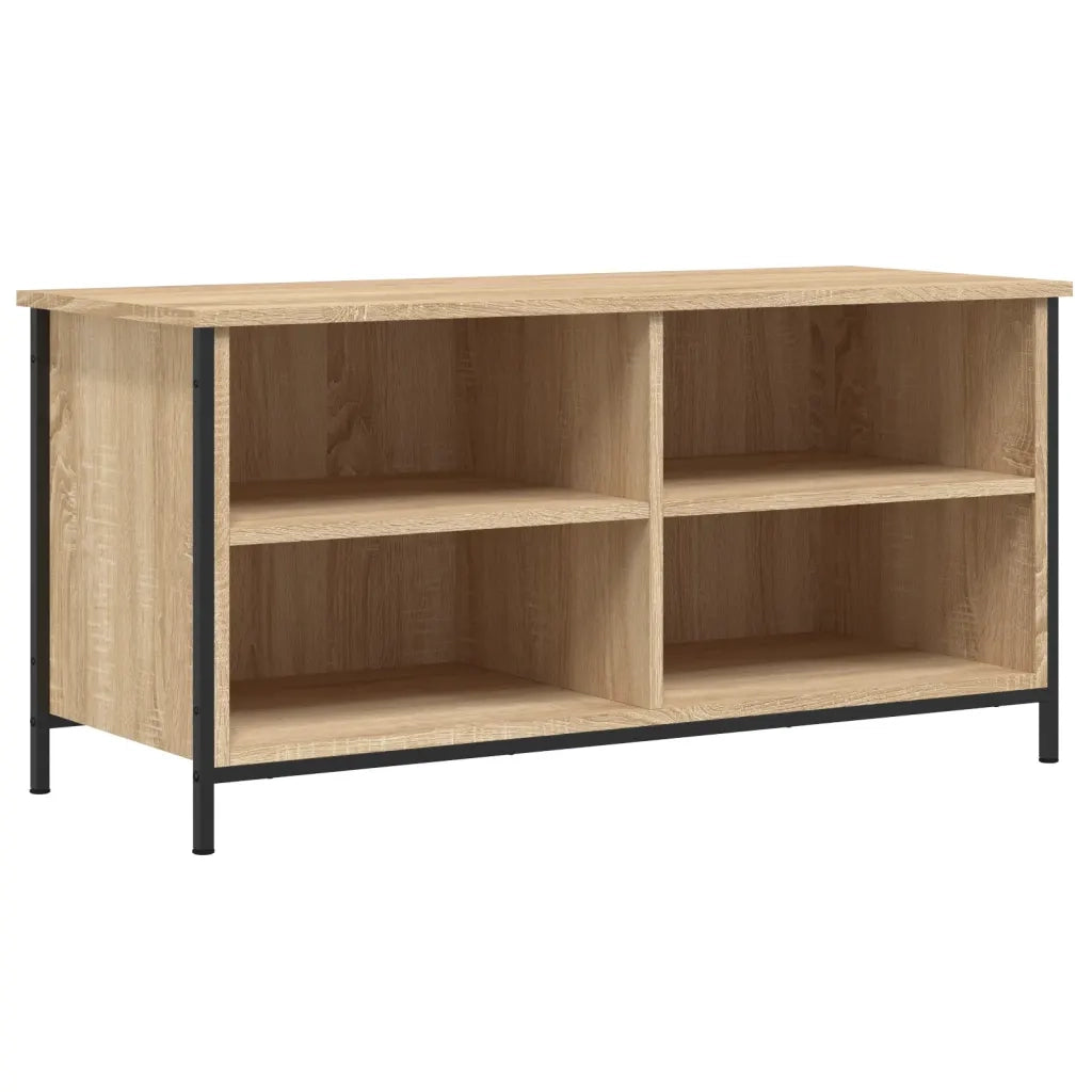 Mobile Porta TV Rovere Sonoma 100x40x50 cm in Legno Multistrato 832774