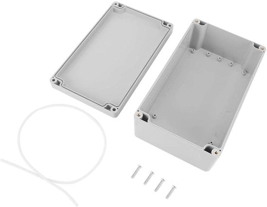 Scatola di connessione in ABS impermeabile per esterno - Stoffa impermeabile - IP65 - 200 * 120 * 75mm - Giardino e esterno - Scatola di archiviazione con classe IP