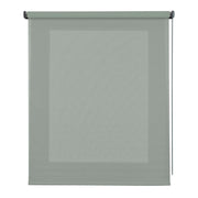 Tenda a Rullo Filtrante, Tenda Avvolgibile Traslucida Liscia Per Finestre e Porte Verde 180x250 cm
