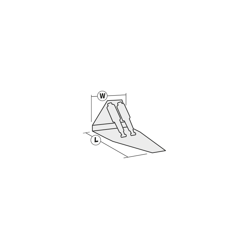 CORRETTORI D'ASSETTO HP MM533X355 TRIM TABS HP MM 635X355 - BOAT 8,4/13,8 M