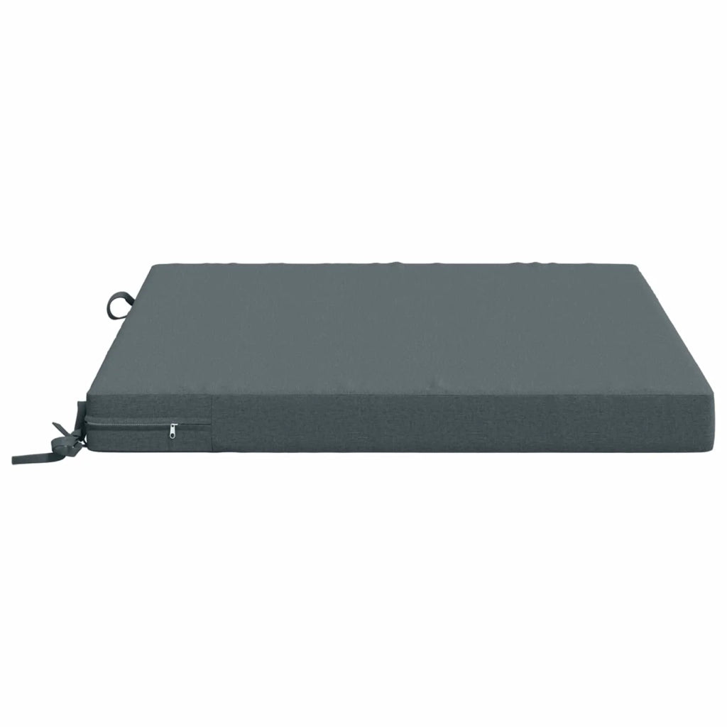 Cuscini per Sedia in 4 Pezzi SOEST 4 pz 100% Poliestere Blu 944712