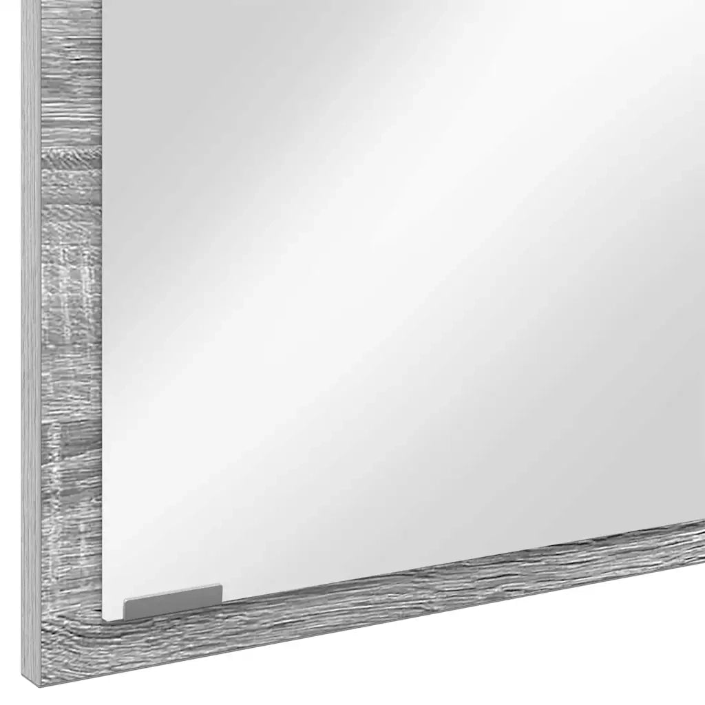 Specchio Grigio Sonoma 90 x 8,5 x 37 cm Legno multistrato