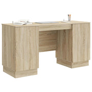Scrivania | Tavolo da Ufficio Rovere Sonoma 142,5 x 50 x 75 cm Legno ingegnerizzato