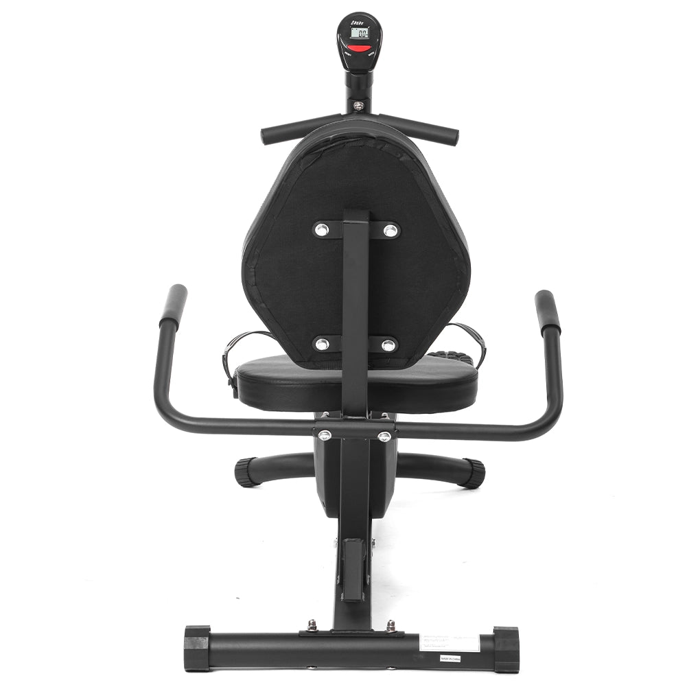 Cyclette da Seduta con 8 Livelli Potenza Bici Ergonomica per Allenamento Fitness