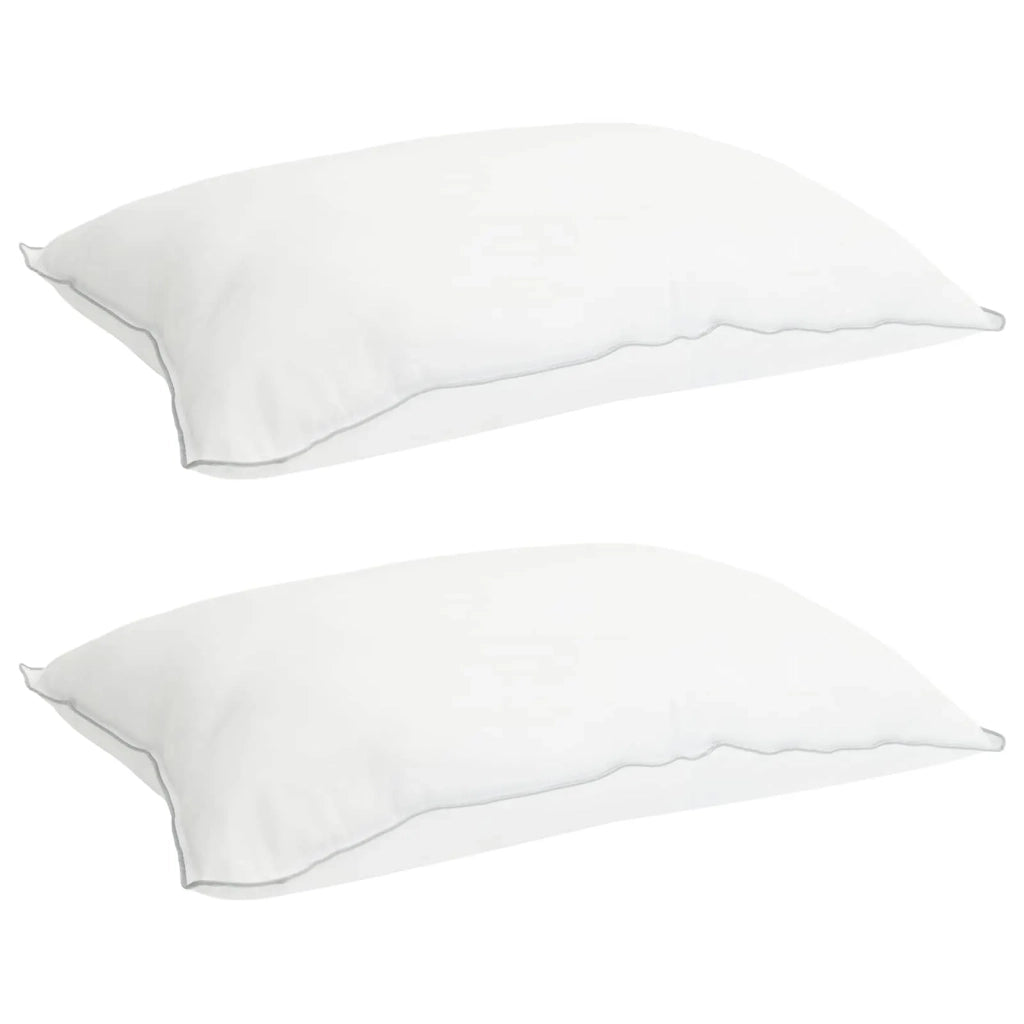 Set di Piumoni con cuscino 2 pcs Bianco Fibra di bambù 3432597