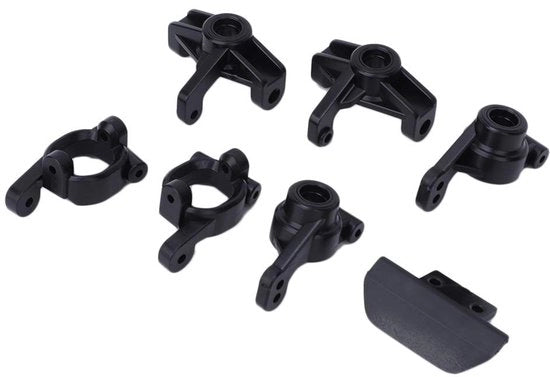 Set di Ruote per Auto RC - Accessori in Plastica - Adatto per WLtoys 1/14 - Duraturo e Resistente - Prestazioni Migliorate - Sostituzione Affidabile - Componenti per Auto RC