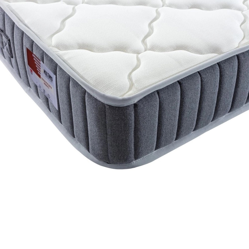 Materasso francese tessuto antibatterico Silver 140x200x16H tessuto antibatterico