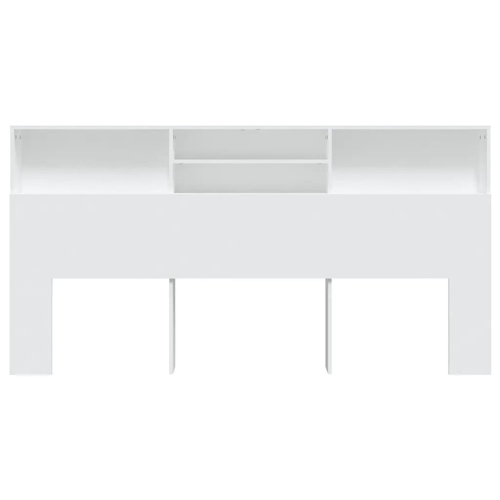 Testiera | Testata con Contenitore Bianco 200x19x103,5 cm