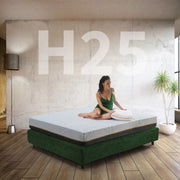 Materasso molle insacchettate e Memory ortopedico alto 25 Cm | Materasso semirigido matrimoniale 160X200 Cm | Materasso ITALIANO anallergico con tessuto sfoderabile - MOD. NIGHT MEMORY