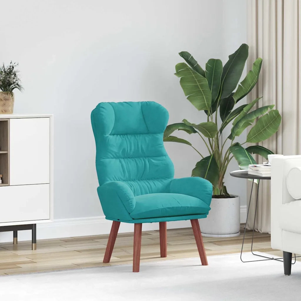 poltrona Turchese 69 x 74 x 93 cm Velluto 42001896