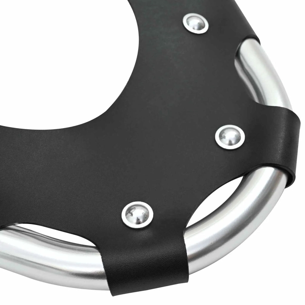 Ciaspole 3 in 1 Argento e Nero 78,5 x 22 cm Alluminio e HDPE 42021433