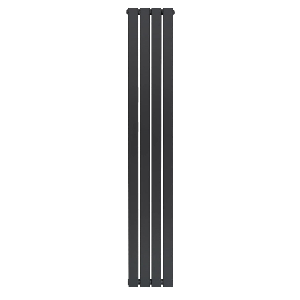 Radiatore Verticale Design Piatto Colonna Singola Antracite 1800x280 mm