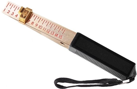 Diktemeter Precisie 0,5 Mm - Misura Voeler - Piccolo Formato - Leggero - Strumento da Mano - Comodo da Indossare - Misuratore