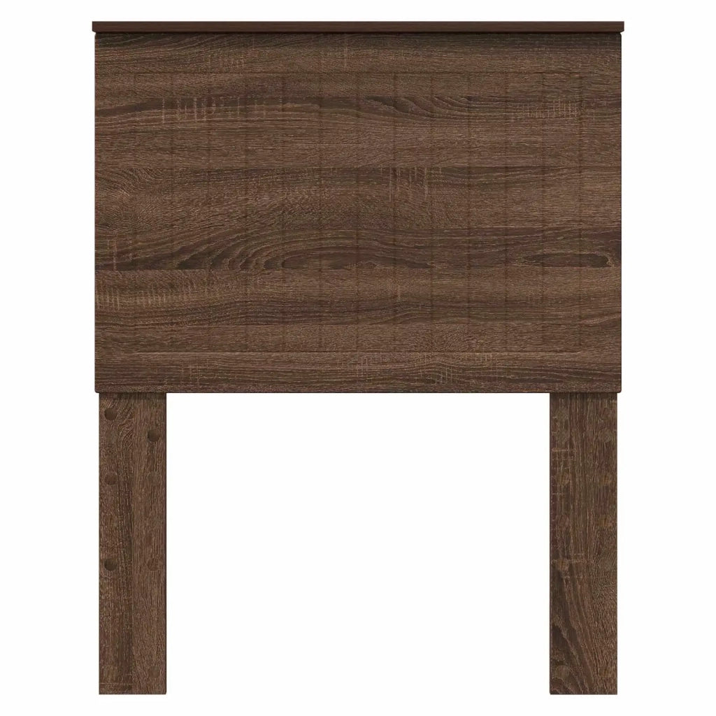 Testiera | Testata con Testiera | Testata Rovere Marrone 75 cm Legno multistrato