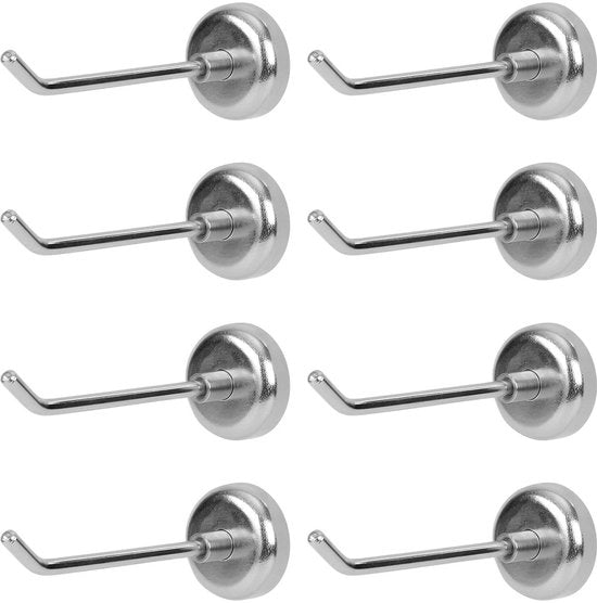 8 pezzi di grappoli magnetici, grappoli forti sostenibili fino a 1,5 kg, robusti chiodi da parete per appendere in cucina, frigorifero, garage, armadietto, cabina di equipaggio