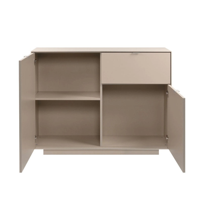 Madia Sivas 01A con 1 cassetto e 2 ante colore cashmere