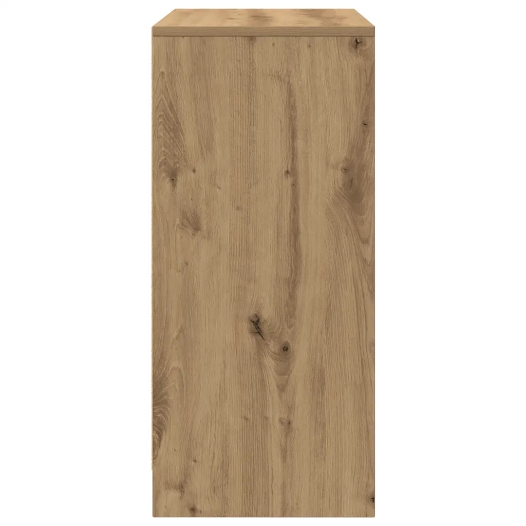 Scarpiera | Mobile per scarpe Rovere Artigianale 57x34x76 cm in Legno Multistrato