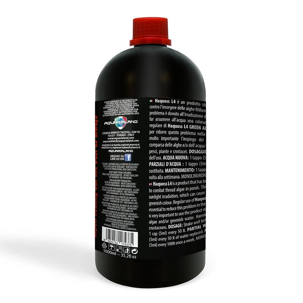 Haquoss L4 Green Algae 1000ml - contro le alghe verdi nei laghetti