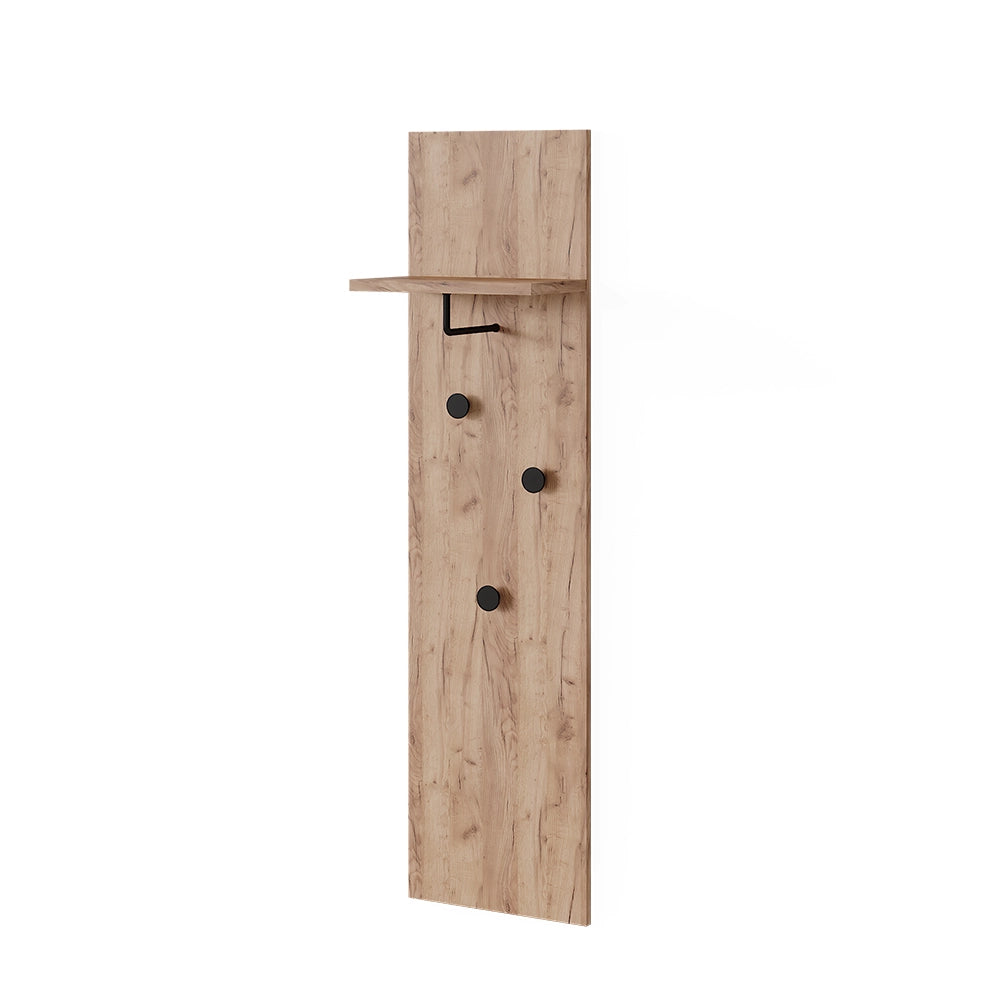 Vicco Appendiabiti a parete Quercia dorata 36 x 135 cm