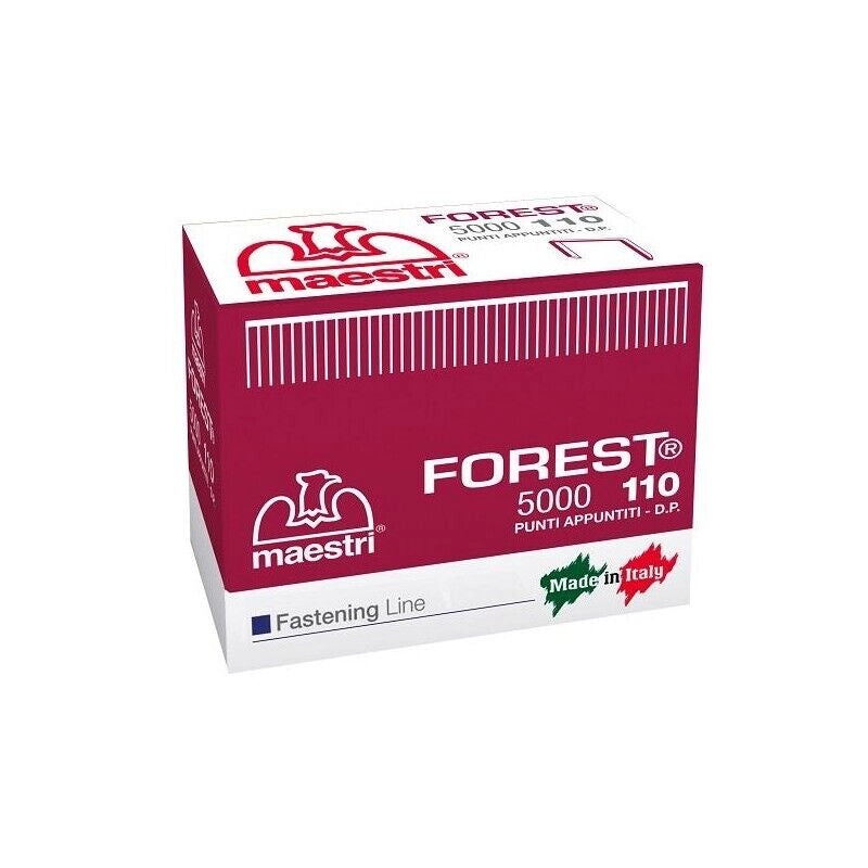 PUNTI METALLICI 110 FOREST PER FISSATRICI MANUALI 5000 PEZZI