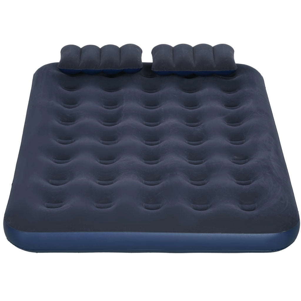 Materassino gonfiabile 2 posti ¨C zephmum ¨C blu con pompa 203x152x22cm