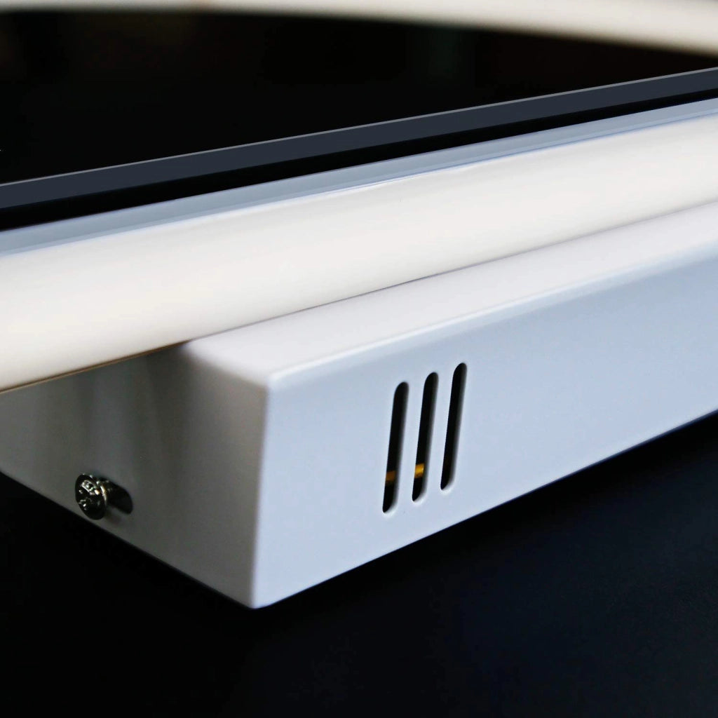 ZMH Lampada da soffitto plafoniera LED telecomando ferro dimmerabile moderna