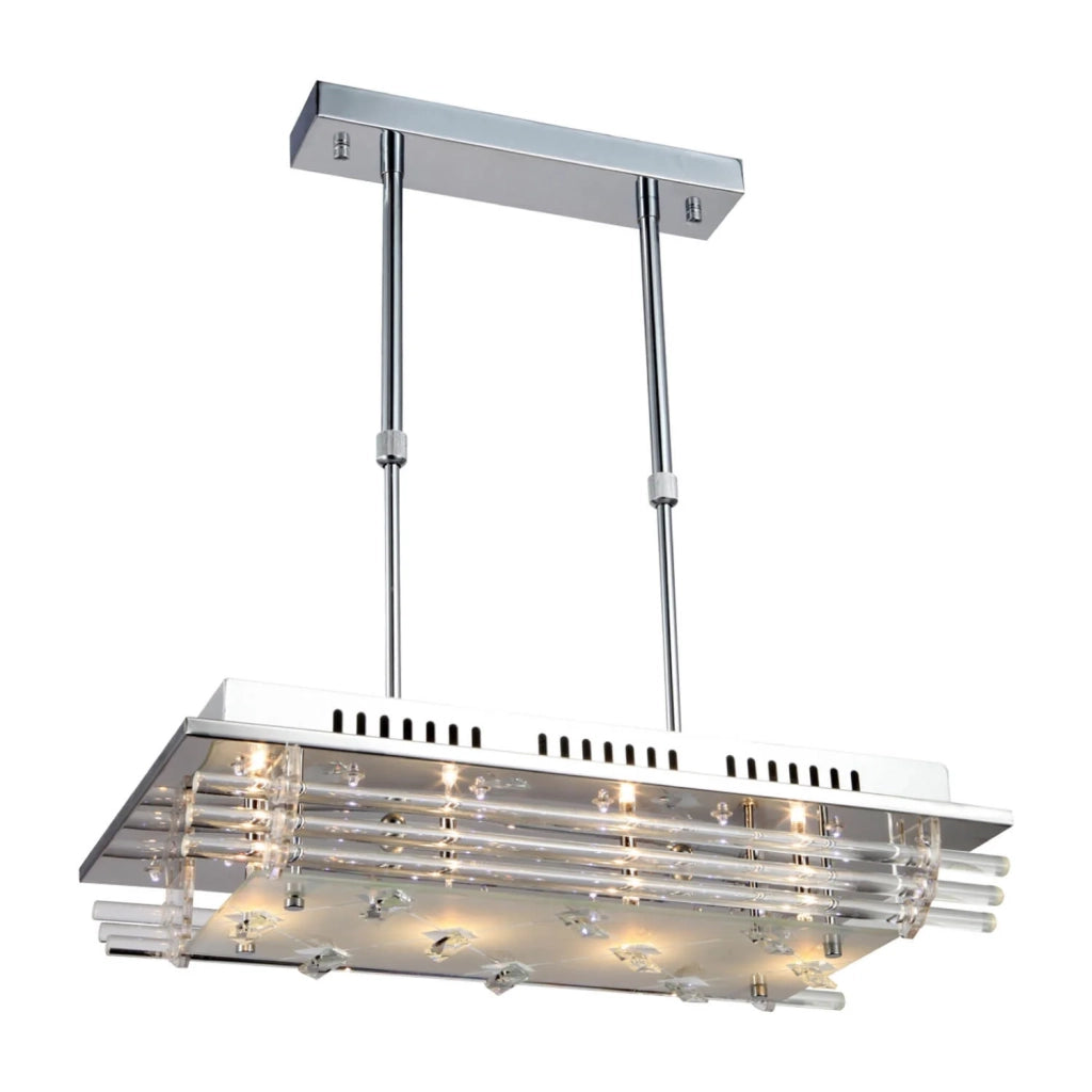 LÚZETE - LÁMPARA DE TECHO PW LED LINX 20W+18W LED 2700K+6000K CROMADO