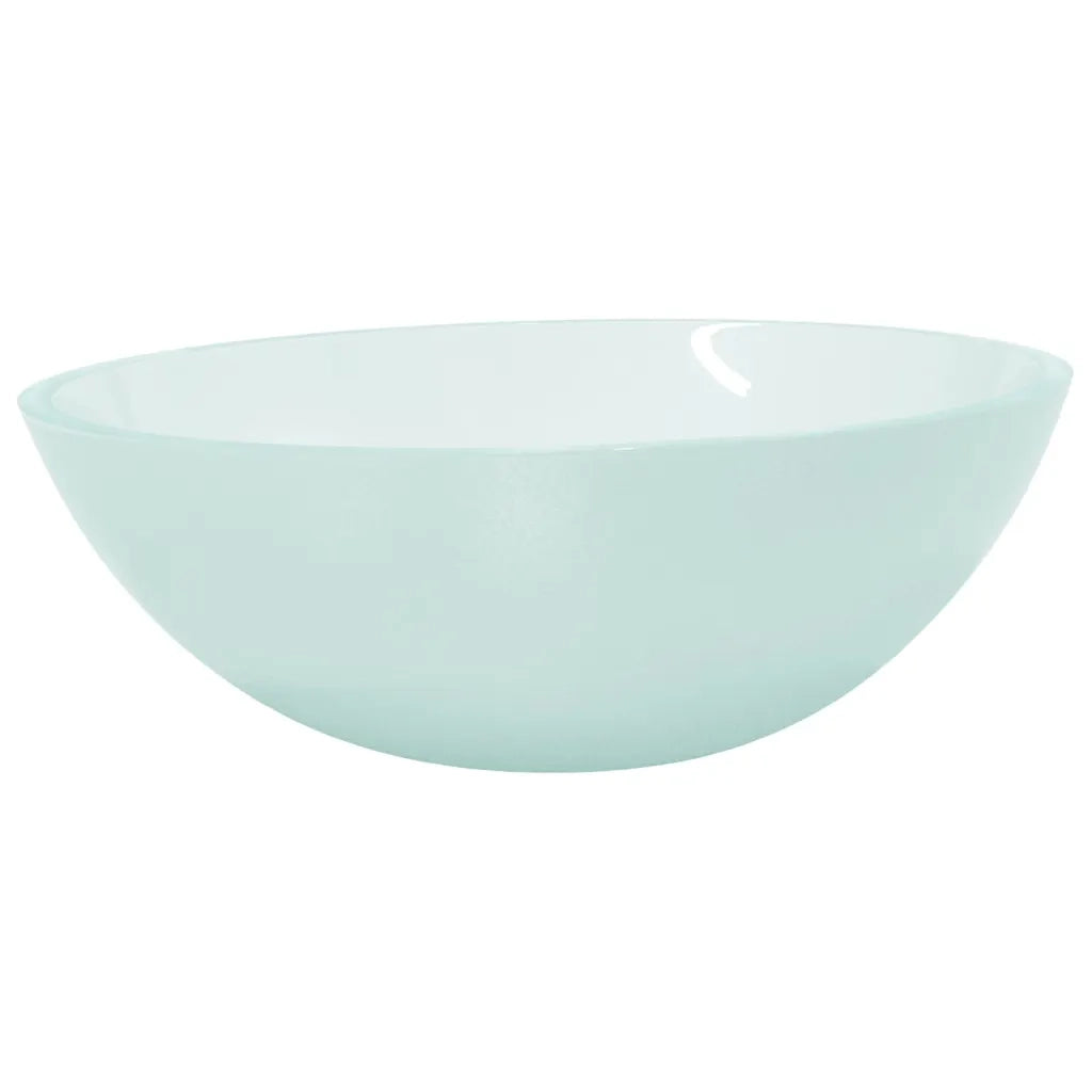 Lavandino in Vetro 50x37x14 cm Smerigliato 345243