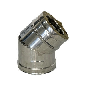 C CURVA INOX 45 D 12 CM