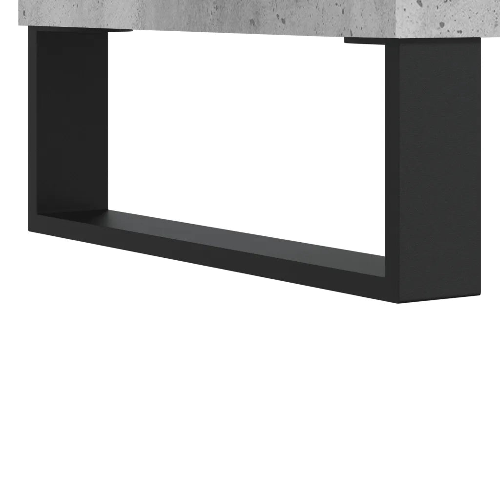 Credenza | Madia | Buffet da pranzo | Armadio da pranzo Grigio Cemento 40x35x70 cm in Legno Multistrato