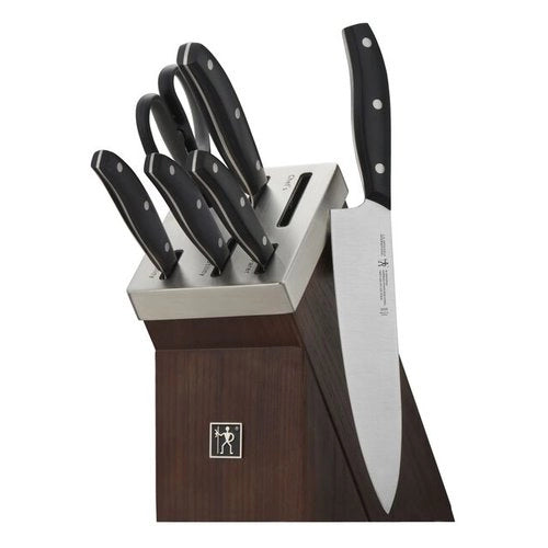 Ceppo con coltelli zwilling 1012635 sharp block affilacoltelli integra