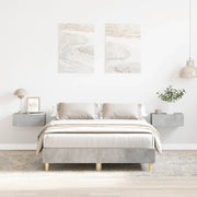 Giroletto senza Materasso Grigio Cemento 120x200 cm Truciolato 861033