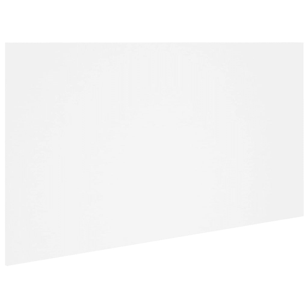 Testiera | Testata per Letto Bianca 160x1,5x80 cm in Legno Multistrato