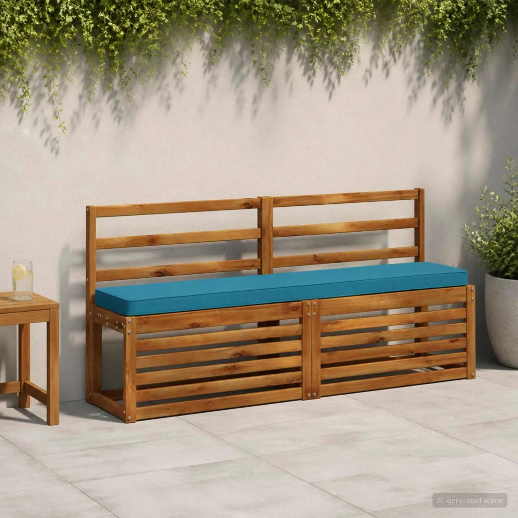Cuscini per Panchina a 2 Pezzi VUGHT 2 pcs 100% Poliestere 950689