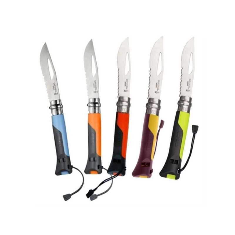 Coltello Virobloc Inox N. 8 Outdoor Mandar. Opinel