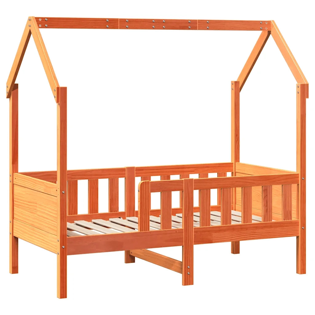 Giroletto per Bambini con Cassetti 80x170cm Legno Massello Pino 3302043