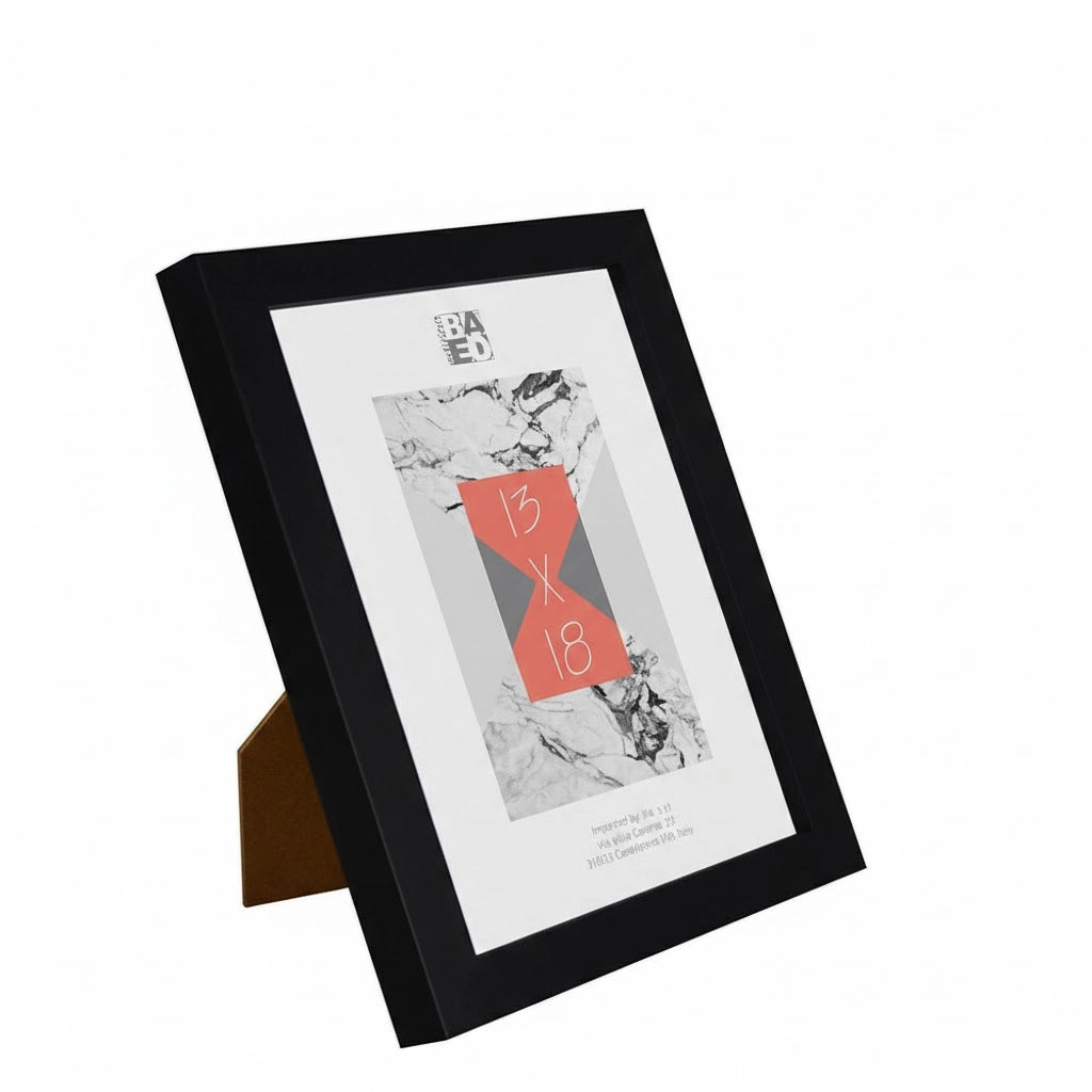CORNICE 'DUBOIS' cm 21 x 29,7 - nero  - BricoGo