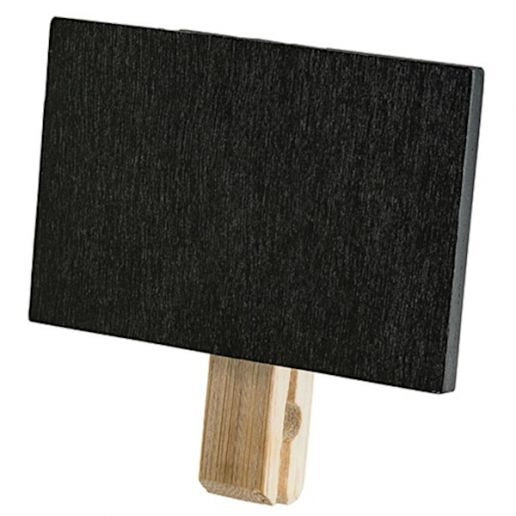 Set 6 Pezzi Lavagna Segna Buffet con Clip Molletta 7,5 x 5 cm