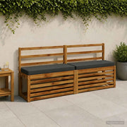 Cuscini per Panchina a 2 Pezzi VUGHT 2 pcs 100% Poliestere 950433