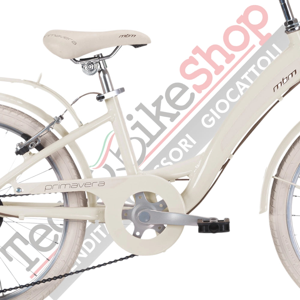 Bicicletta MBM UNISEX Primavera 20'' 6v-Avorio