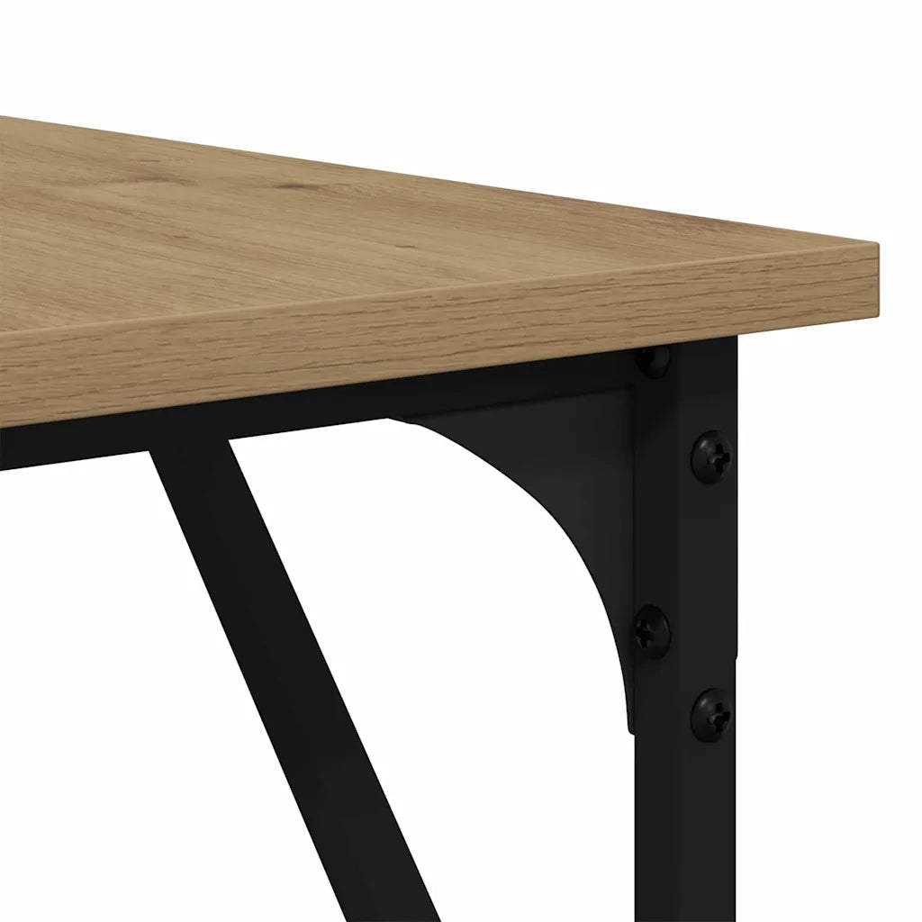 Scrivania | Tavolo da Ufficio Rovere artigianale 149 x 149 x 75 cm